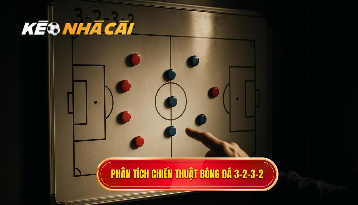 Phân tích chuyên sâu về Chiến thuật bóng đá 3-2-3-2