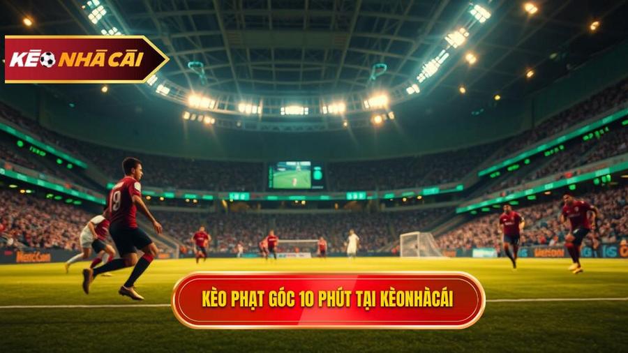 Kèo cược đội nhận quả phạt góc trong 10 phút đầu