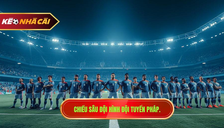 1. Chiều sâu đội hình đội tuyển Pháp.