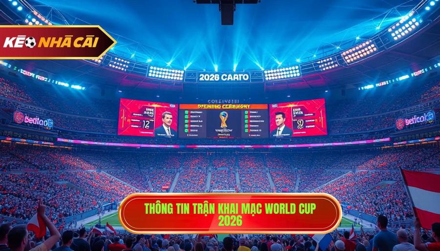 2. Thông tin trận khai mạc World Cup 2026
