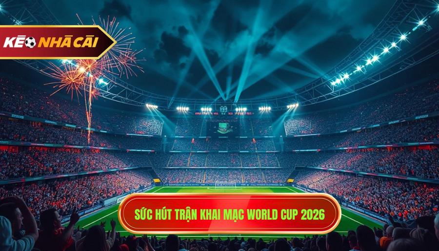 3. Sức hút trận khai mạc World Cup 2026